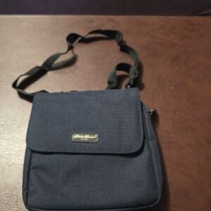 Eddie Bauer Dark Blue Men's Messenger Bag